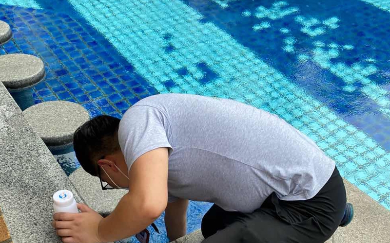 游泳館檢測什么