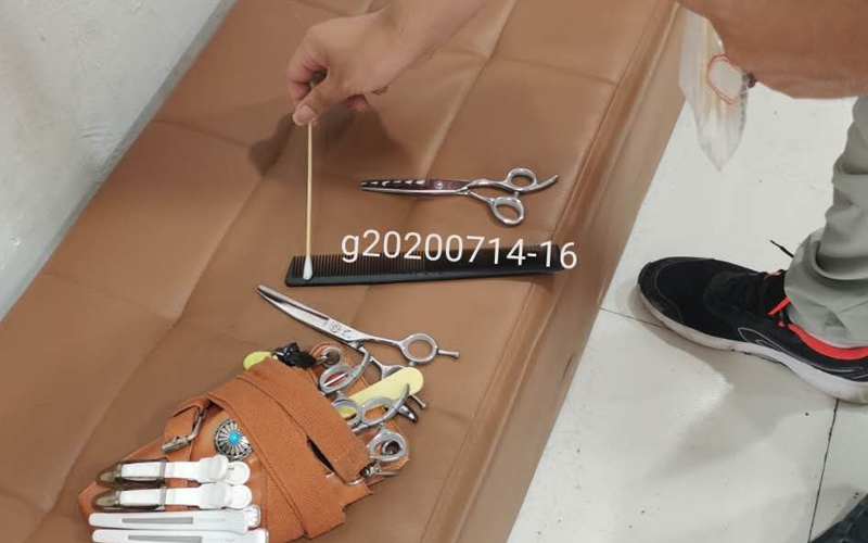 造型美發(fā)店衛(wèi)生檢測